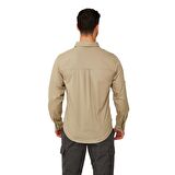 Craghoppers Kiwi Boulder LS Erkek Gömlek-BEJ