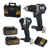 Dewalt McLaren DCK200MP2T Kömürsüz 18V 5 Ah 2 Li Akülülü Matkap Set