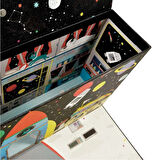 FLOSS & ROCK Ahşap Figürlü Oyun Kutuları/Space
