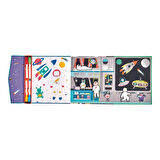 FLOSS & ROCK Mıknatıslı Çoklu Oyun Seti / Space