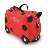 Reyo Trunki Çocuk Bavulu Seyahat Valizi 46x31x21,5cm - Uğur Böceği Harley