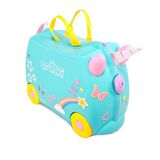 Reyo Trunki Çocuk Bavulu Seyahat Valizi 46x31x21,5cm - Una Unicorn