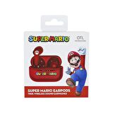 OTL Nintendo Super Mario Kablosuz Kulaklık Earpods Lisanslı Şarj Kutulu Kırmızı