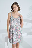 Etoile Bambu Soft Kumaş İp Askılı Elbise 72093