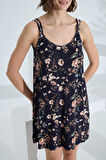 Etoile Bambu Soft Kumaş İp Askılı Elbise 72094