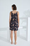 Etoile Bambu Soft Kumaş İp Askılı Elbise 72094
