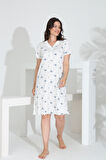 Angelique Bambu Kısa Kol Yazlık Kadın Elbise 22527