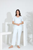 Bambu Kısa Kol Hamile Lohusa Pijama Takım 30241Y-30245Y