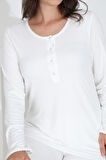 Bambu Uzun Kol Hamile Lohusa Pijama Takımı 30270-30273