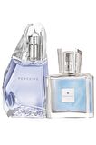 Avon Perceive Kadın Parfüm Edp 50 Ml. ve 30 Ml. İkili Paket