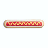 Mustard Hot Dog Silikon Klavye Desteği