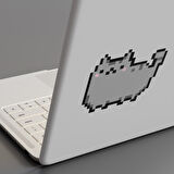 Mustard Cat Pixel Sicker Ekran Temizleyici