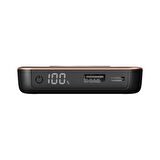 Duracell 10.000mAh Wireless Powerbank Core10 PD 25W ( USB-A, USB-C ) - Siyah