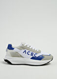 Acbc Beyaz - Mavi Erkek Sneaker SHACBRUN