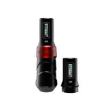 FK Irons Flux Max | 3.2 mm Stroke | Yomico Red / Black | Çift Bataryalı - Kablosuz Dövme Makinesi