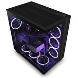 Nzxt H Series H9 Flow CM-H91FB-01 4 Fanlı Siyah ATX Oyuncu Bilgisayar Kasası