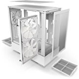 NZXT H Series H5 Flow CC-H51FW-R1 Beyaz ATX Mid Tower Gaming (Oyuncu) Kasa