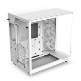 NZXT H Series H6 Flow RGB 3X120mm RGB (ATX, Micro-ATX, Mini-ITX) CC-H61FW-R1 Beyaz ATX Oyuncu Kasası