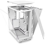 NZXT H Series H6 Flow RGB 3X120mm RGB (ATX, Micro-ATX, Mini-ITX) CC-H61FW-R1 Beyaz ATX Oyuncu Kasası