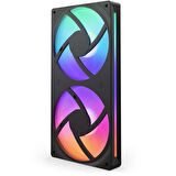 NZXT F240 RGB 2'li Siyah 240 mm Fan RF-U24HF-B1