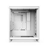 NZXT H7 Flow (2024) CM-H72FW-R1 RGB White Tempered Glass USB 3.2 ATX Mid Tower Kas