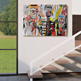 Jean Michel Basquiat'in Untitled Kanvas Tablo-5056