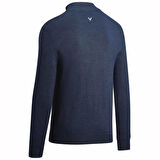Callaway Mock Wind Stopper Sweater Rüzgar Geçirmez Yarım Fermuarlı Erkek Kazak