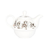 Mikasa x V&A Alice in Wonderland 250ml Porselen Tek Kişilik Çay Demleme Seti