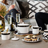 Mikasa MKLDSUGCRMSET Luxe Deco 2li Şeker & Krema Seti