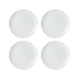 Mikasa MKCHSPLATEPK4 Chalk Porselen 4lü 21cm Tatlı Tabağı Seti