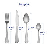 Mikasa MKCUTBROAD16PC Broadway Paslanmaz Çelik 16 Parça Çatal Kaşık Bıçak Takımı
