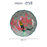 Mikasa MKSASPLATEPK4 Sarah Arnett Porselen 4lü 19cm Pasta Tabağı Seti