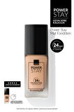 Power Stay Mat Fondöten 30 Ml. 348P Toasted Praline