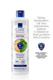 Care Derma Nemlendirici + Cilt Tonu Görünümünü Eşitleyici C Vitamini ve Yeşil Çay İçeren Vücut Losyonu 400ml