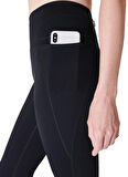 Sweaty Betty SB9218R-001 POWER 32 WORKOUT BOOT C Siyah Yüksek Bel Normal Düz Kadın Eşofman Altı