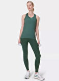 SB6545-6885 ATHLETE SEAMLESS WORKOU Yeşil U Yaka Regular Fit  Kadın Atlet