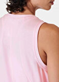 Sweaty Betty SB9666-660 SOFT FLOW STUDIO TANK Pembe Normal Düz Kadın Atlet