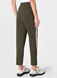 Sweaty Betty SB9785RE-301 EXPLORER SIDE STRIPE 2 Yeşil Normal Bel Normal Düz Kadın Eşofman Altı