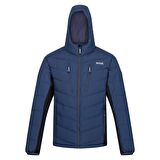 Regatta Lacivert Erkek Kapüşonlu   Zip Ceket RMN199 Cranmore Puffer Ceket