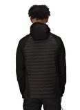 Regatta Siyah Erkek Zip Ceket RMN207 Andreson VII Hybrid Zip Ceke