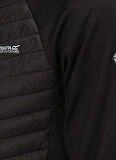 Regatta Siyah Erkek Zip Ceket RMN207 Andreson VII Hybrid Zip Ceke