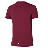 Athletics Mizuno Tee Erkek Tişört Bordo
