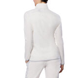 Charge Printed Jacket Kadın Yağmurluk Beyaz