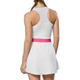 Charge Printed Dress Kadın Tenis Elbisesi Beyaz