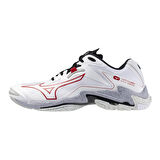 Wave Lightning Z8 Erkek Voleybol Ayakkabısı Beyaz / Gri