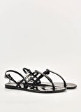 KARL LAGERFELD Siyah Kadın Sandalet KL80002N