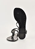 KARL LAGERFELD Siyah Kadın Sandalet KL80002N