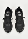 KARL LAGERFELD Siyah Erkek Sneaker K/KITE RUN Knit Sock Lo