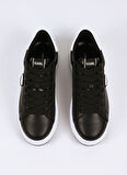 KARL LAGERFELD Siyah Erkek Sneaker KAPRI LUG Karl NFT Lo Lace