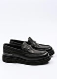 KARL LAGERFELD Siyah Erkek Loafer KINGSTON Loafer